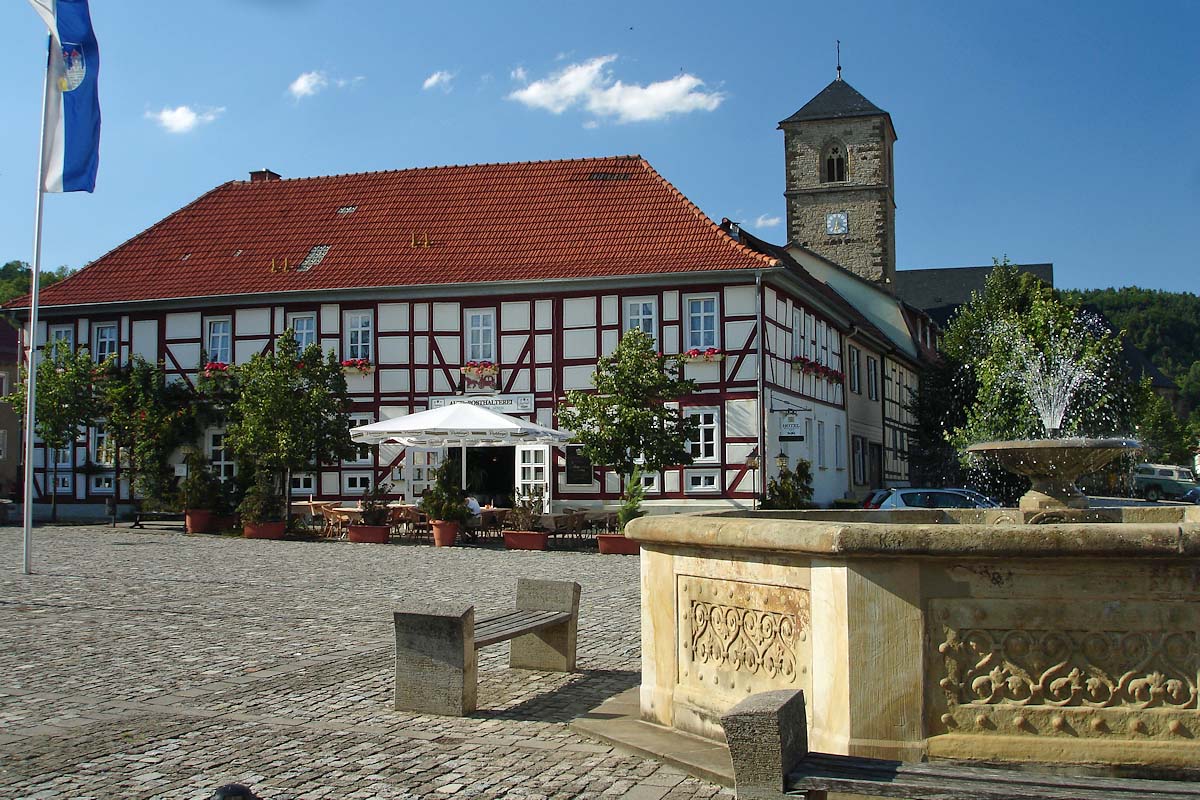 Markt in Creuzburg