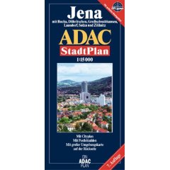 ADAC Stadtpläne, Jena (Landkarte)