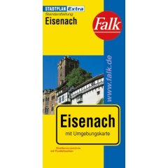 Falk Stadtplan Extra Standardfaltung Eisenach (Landkarte)