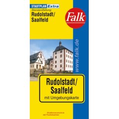 Falk Stadtplan Extra Standardfaltung Rudolstadt / Saalfeld (Landkarte)