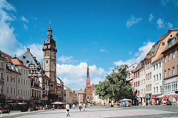 Marktplatz von Altenburg