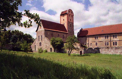 Blick auf die Klosterbasilika