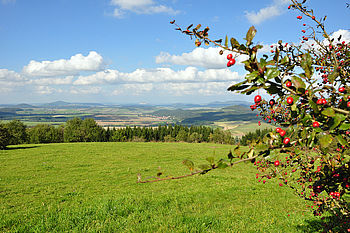 Landschaft in der Thüringer Rhön