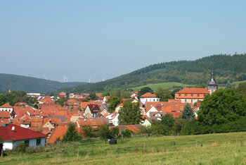 Blick auf Stadtlengsfeld
