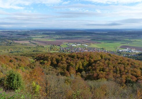 Frankenblick im Herbst