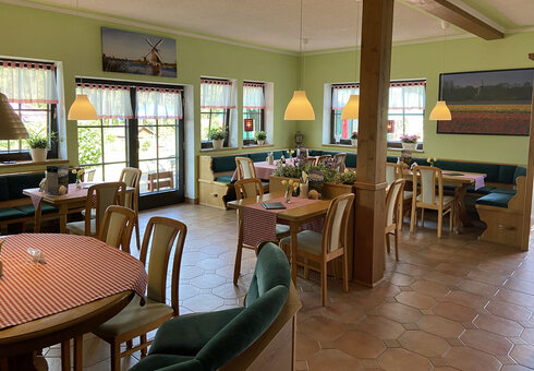 Blick in die Gaststätte