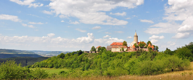 Blick auf Kahla