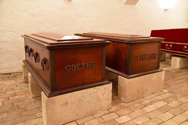 Ruhestätte von Goethe und Schiller