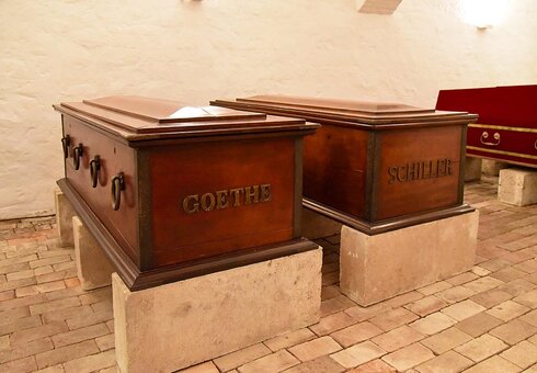 Ruhestätte von Goethe und Schiller