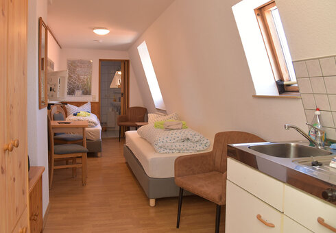 Beispiel Appartement klein (Schlafzimmer)