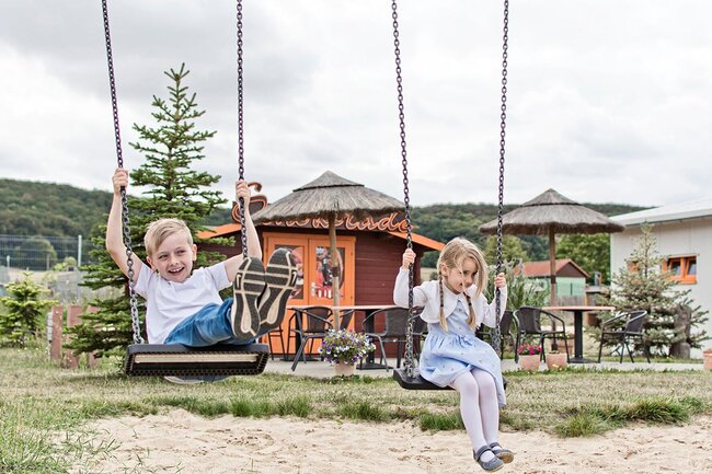 Spielplatz im Außenbereich Spielplatz im Außenbereich