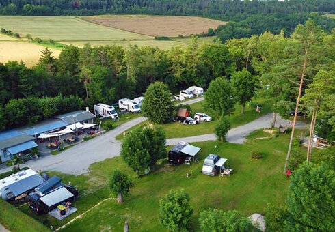 Campingplatz "Im Grünen in Oettern