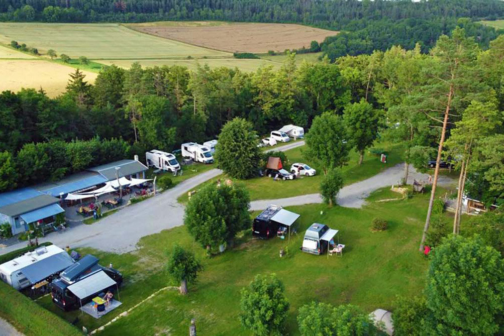 Campingplatz "Im Grünen in Oettern