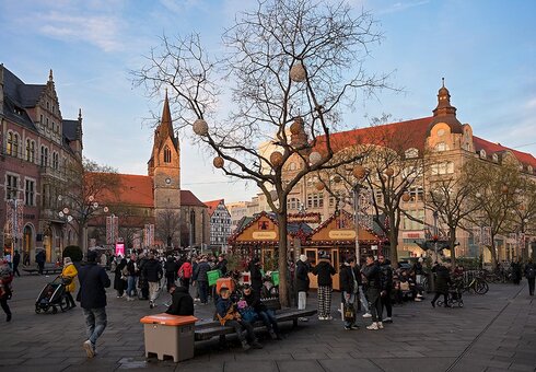 Weihnachtsmarkt am Anger