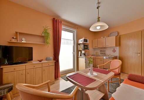 Ferienwohnung Teichblick (Wohnzimmer)