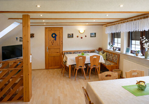 Blick in den Aufenthaltsraum