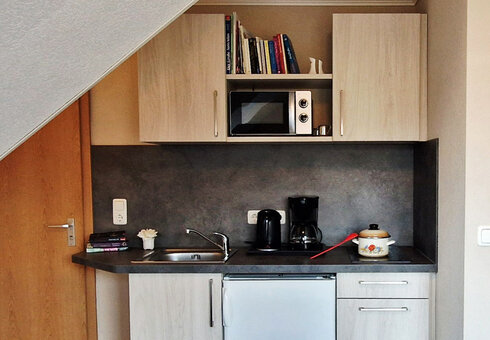 Küchenzeile im Apartement