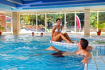 Schwimmbad im AHORN Panorama Hotel in Oberhof