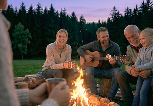 Abendliches Beisammensein