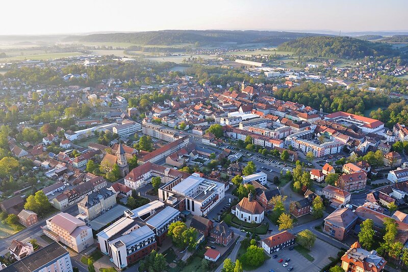 Luftbild von Hildburghausen