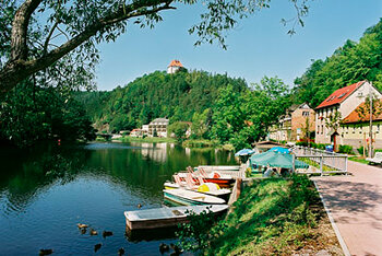 Blick auf Ziegenrück