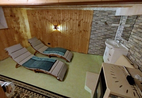 Relaxraum im Kellergeschoss