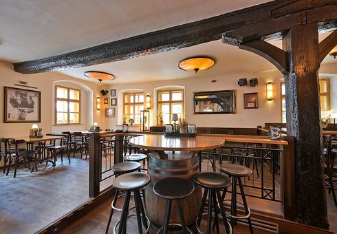 Blick in das Wirtshaus