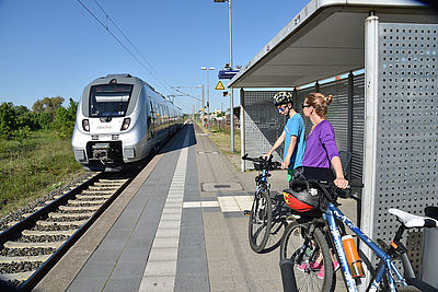 Zug fahren in Thüringen