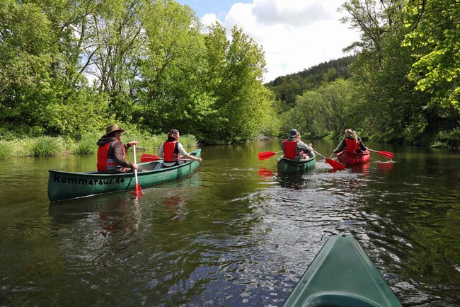 Komma Raus Kanufahren