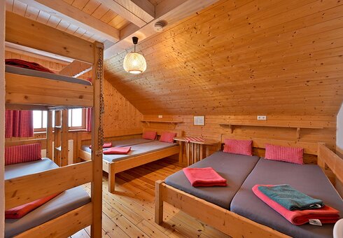 Blick in ein Wanderzimmer