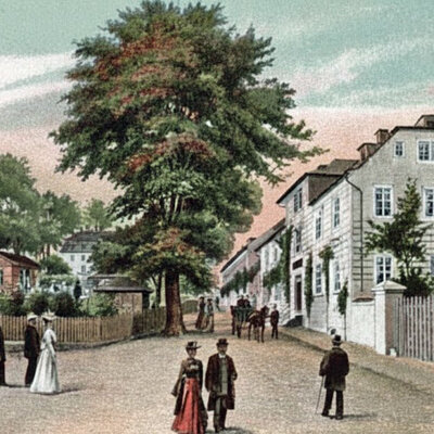 Parkhotel Ebersdorf - historische Aufnahme