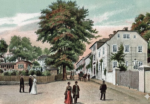 Parkhotel Ebersdorf - historische Aufnahme