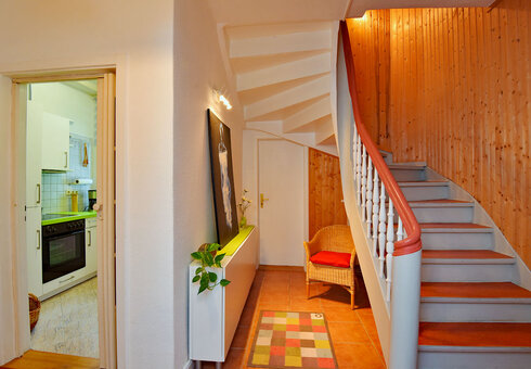 Treppe in der Pension