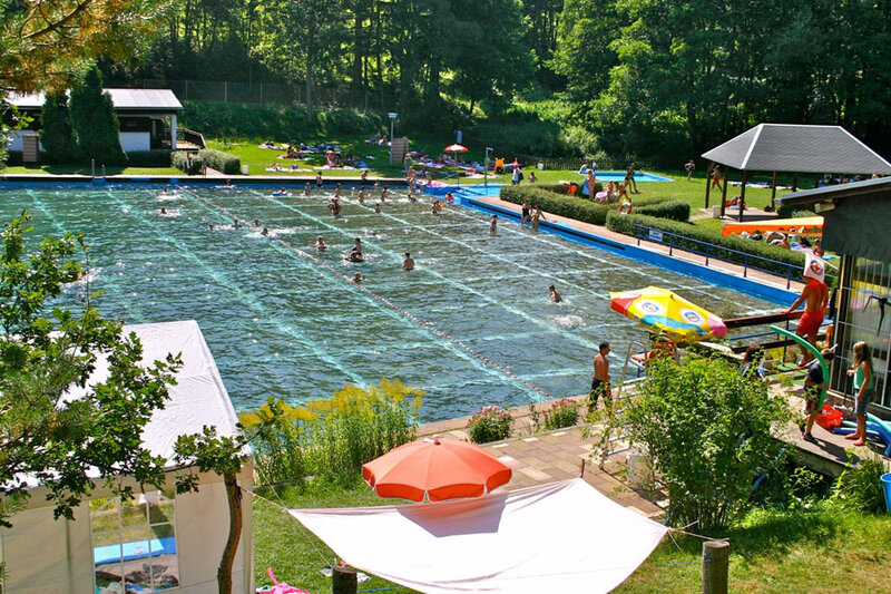 Waldbad von Bad Lobenstein im Koseltal