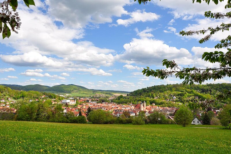 Blick auf Schmalkalden