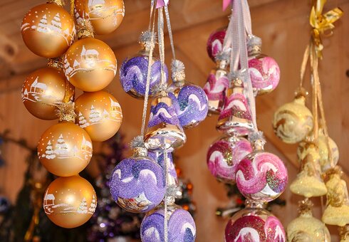 Christbaumkugeln aus Lauscha