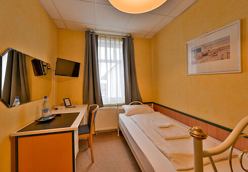 Blick in ein Einzelzimmer