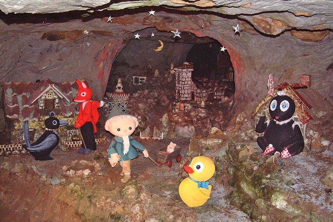 Sandstein -und Märchenhöhle in Walldorf
