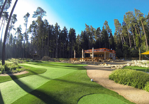 Schattenspiele beim AdventureGolf