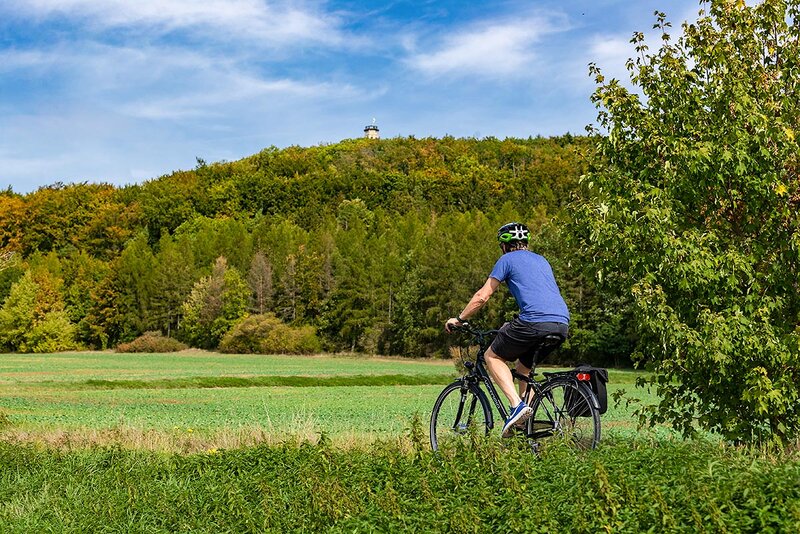 Ilmtal-Radweg bei Bad Berka