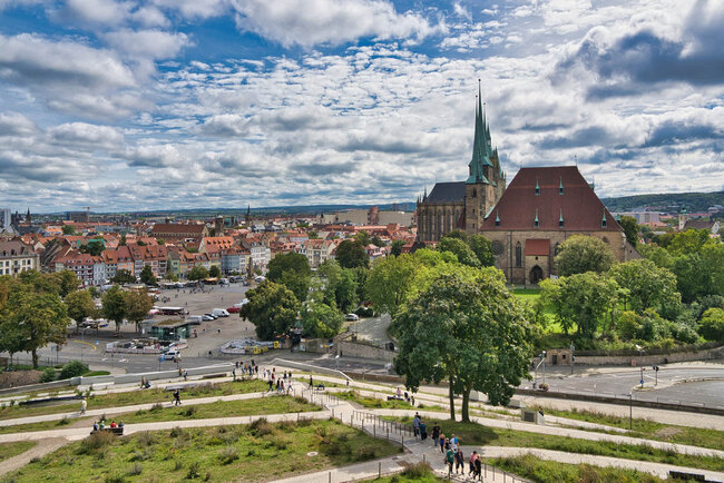 Severikirche mit Dom Erfurt
