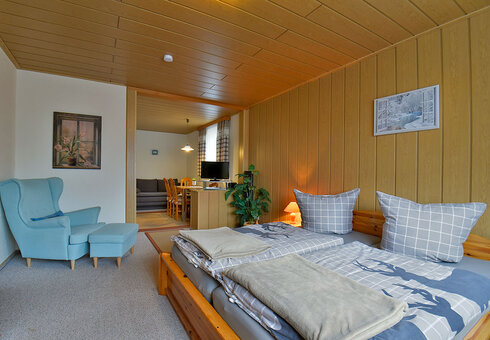 Appartement 1 (Schlafbereich)