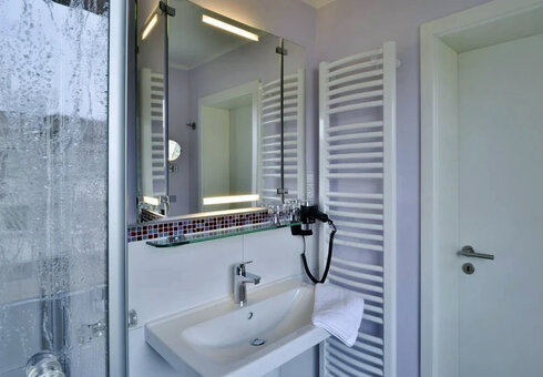 Blick in ein Badezimmer