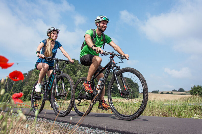 Unterwegs auf dem Unstrut-Werra-Radweg