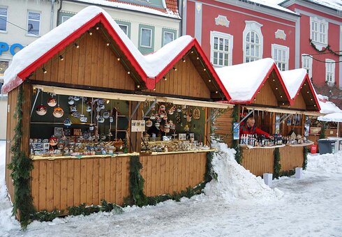 Verkaufshütten im Steinweg