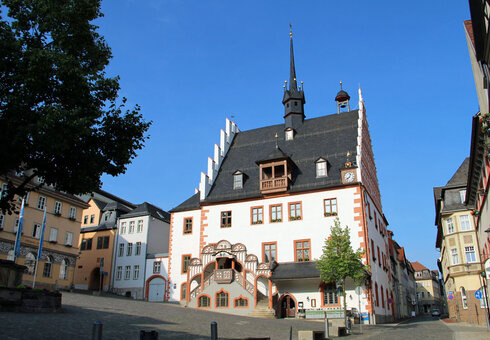 Marktplatz mit Marktbrunnen