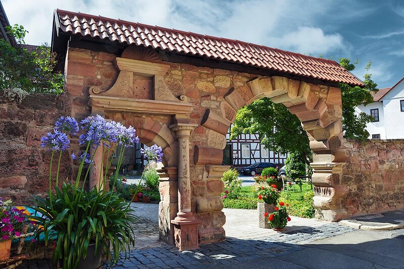 Torbogen am Amtshaus