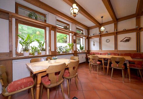 Blick in die Gaststube