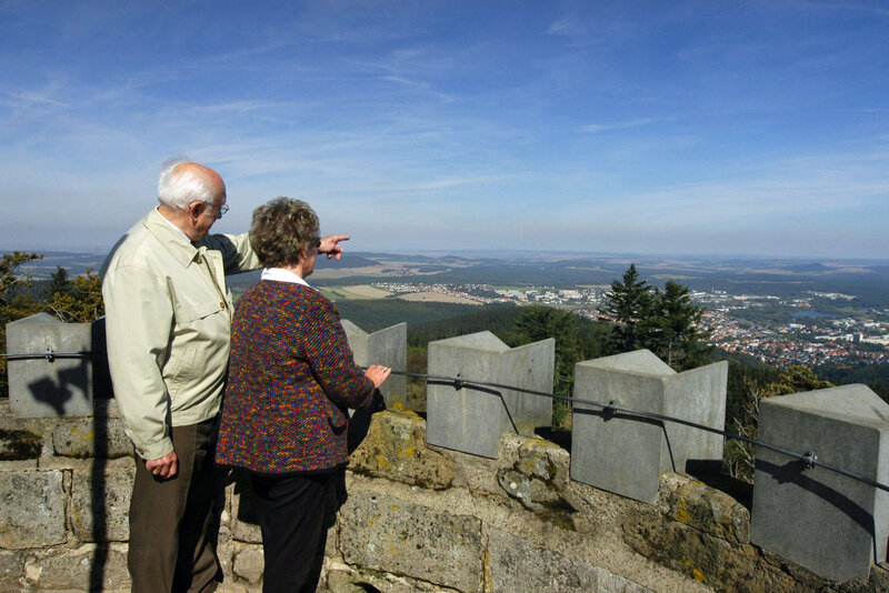 Ausblick vom Kickelhahn