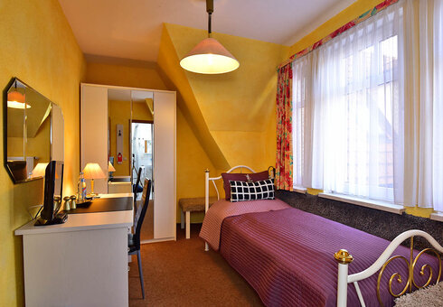 Blick in ein Einzelzimmer